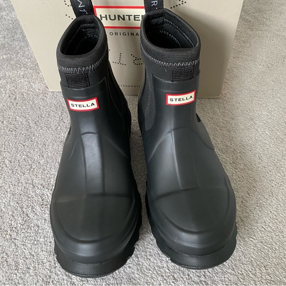 SOLD: HUNTER Stella McCartney Rain Rubber Boots Limited Edition BNWT - Picture 4 of 9